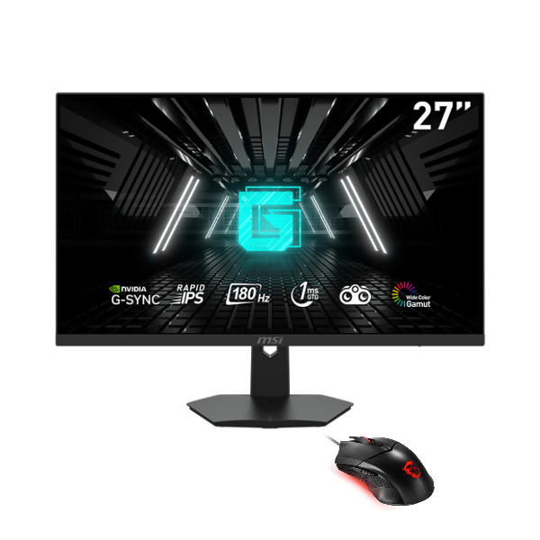 MONITOR 27" MSI OPTIX G274F 1MS 180HZ + MOUSE