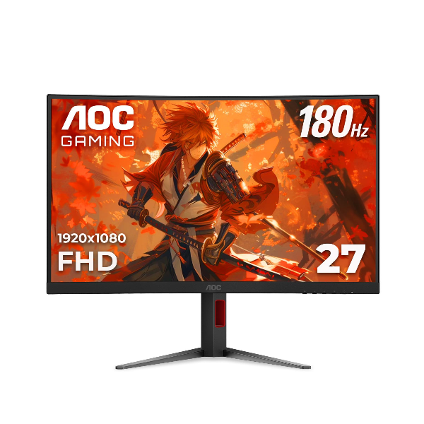 MONITOR 27" AOC C27G4H GAMING CURVED FHD 180HZ 0.5MS HDMI/DP