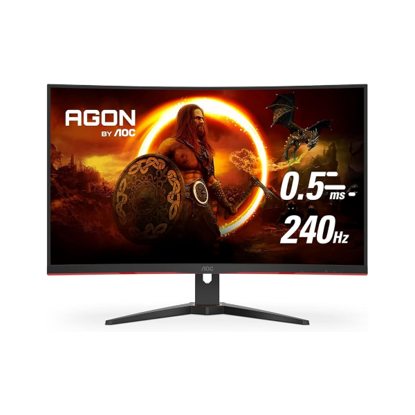 MONITOR 31.5" AOC C32G2ZE GAMING CURVED FHD 240HZ 0.5MS HDMI/DP/VGA